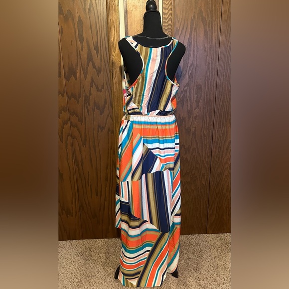 Xhilaration High-low Striped Dresss - Picture 3 of 5